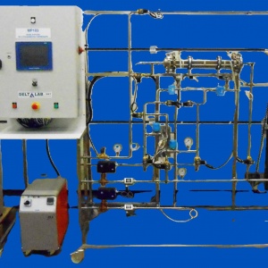 Banc d'étude de trois échangeurs thermiques