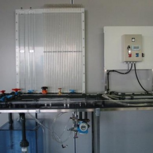 Banc pour l'étude de la dynamique des fluides
