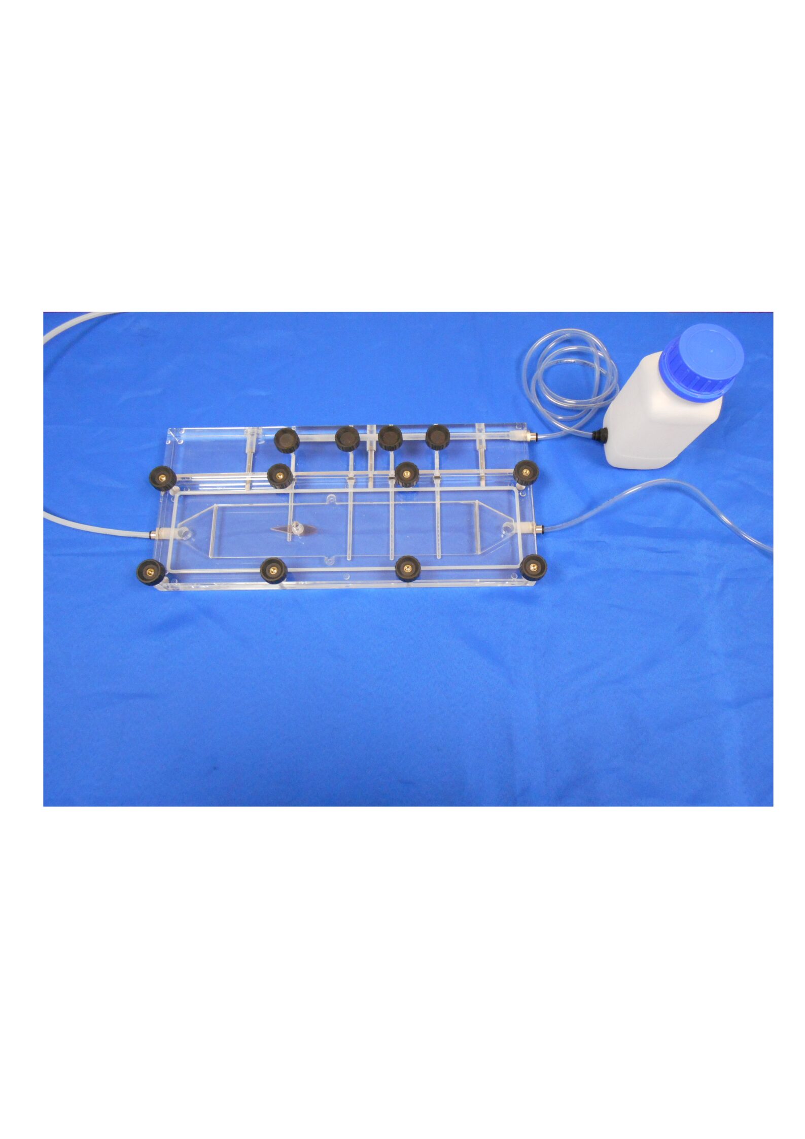 Maquette de visualisation d'écoulements